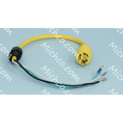 Image of product Pigtail Cord Assembly, 14-3 X 22", Yellow