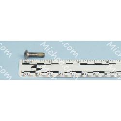 Image of product Screw - Button Socket Stainless Steel Lock 10-32X.6