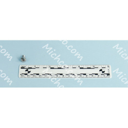 Image of product Screw, Pan, Phillips, M5 X 0.80 X 10, Stainless Steel