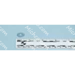 Image of product Washer, Flat, M5 X 15 X 1.5, Zinc
