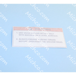 Image of product Replacement Part Decal - Warning