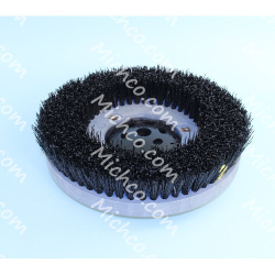 Image of product Brush Assembly, Disk, Scrub, 13.0"-Dia., Polypropylene