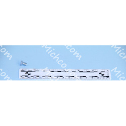 Image of product Screw, Flat Heavy Duty Phillips Head Screw, M6 X 10, Zinc