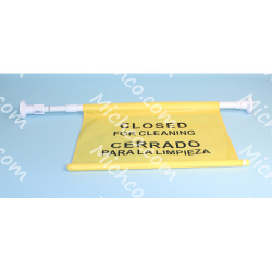 Image of product Restroom Closed Cleaning Sign Twist/Lock