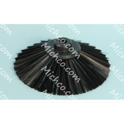 Image of product BRUSH, 9.5 IN, NYLON BLACK