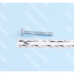 Image of product Screw Pan Phillips Head Screw Plastic 1/4-10X2.0