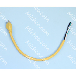 Image of product Cord, Power, 14/3, 18.0-Long Yellow (SJT