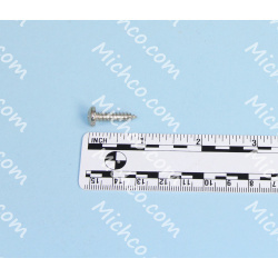 Image of product Screw, Pan Heavy Duty Phillips Head Screw Self Tap, M4.8 X 19, Zinc