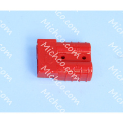 Image of product CHGR PLUG,RED,24V,NO CONTACTS