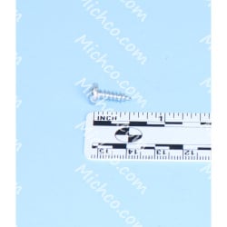 Image of product Screw, Pan Heavy Duty Phillips Head Screw Self Tap, M4.2 X 13, Zinc