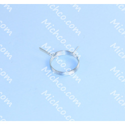 Image of product Spring, Torsion, Center, .072, Plated, Mw
