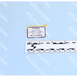 Image of product Replacement Part Label, Fuse FS28