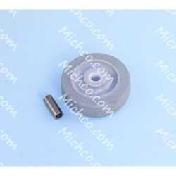Image of product Wheel 3" DIA CUSHION RUBBER