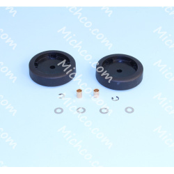 Image of product KIT,REAR WHEEL,INCL 2 WHEELS