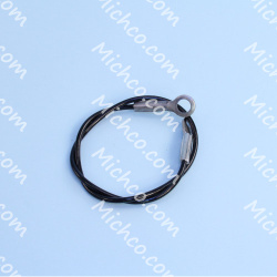 Image of product Cable, Stainless Steel .13-Dia. 26.8-Long .25EYE / .50EY