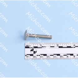 Image of product Bolt, Carriage, M6 X 40, Stainless Steel