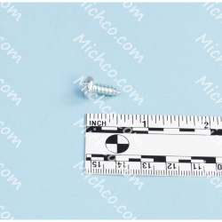 Image of product Screw, Pan Heavy Duty Phillips Head Screw Self Tap, M4.8 X 13, Zinc