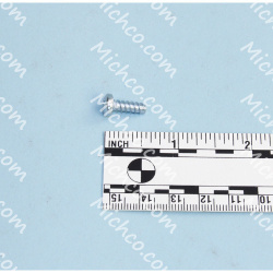 Image of product Screw, Pan Heavy Duty Phillips Head Screw, #8-32 X 0.50", Plastite, Zinc