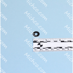 Image of product Washer, 10 Flt Stl Blk Znplt