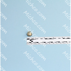 Image of product Screw plug M10x1-A-CuZn  DIN7604