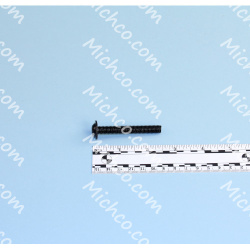 Image of product SCREW, M8-1.25 X 60 FLGHBTNHMS BLKZN NP