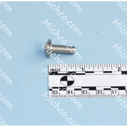Image of product Screw 1/4-28 X .75 FLGHBTNHMS SS