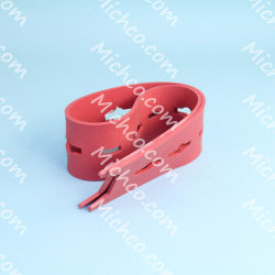 Image of product Blade, Squeegee, Rear, Red Linatex
