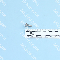 Image of product Screw, Truss Heavy Duty Phillips Head Screw, #10-32 X 0.50", Stainless Steel