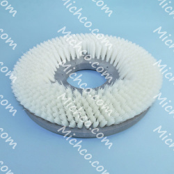 Image of product Brush Assembly, Disk, Scrub, 17.0"-Dia., Nylon