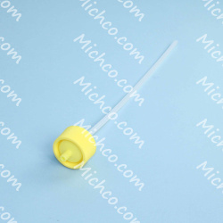 Image of product CAP CHEM FEED W/DIP TUBE, YLW