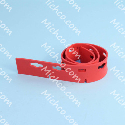 Image of product Blade, Squeegee, Front, Red Linatex