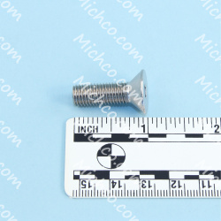 Image of product Screw, Flat Heavy Duty Socket, 5/16"-24 X 1.0", Stainless Steel