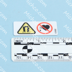 Image of product Label, Safety, Magnet, Medium