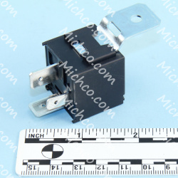 Image of product Relay, 24 Volt DC, 80Amp, SPST NO, Plug - In