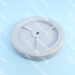 Image of product Wheel, 10" X 1.75" Gray #G11767