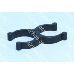 Image of product Clip, Grip, Hose, 1.50ID, Double, Black