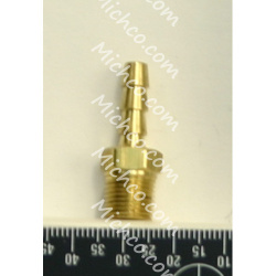 Image of product Barb 3/16X1/8 Brass E00039