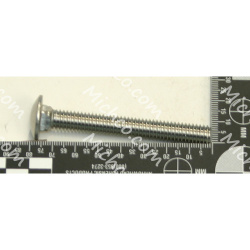 Image of product Screw 3/8-16X3 Chrome Stainless Steel