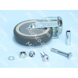 Image of product WHEEL CASTOR D.125X32 GALV. KIT