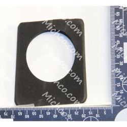 Image of product Gasket, .25, 2.12-Wide 2.39-Long, Adhesive