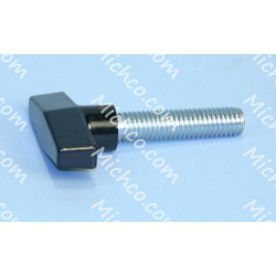 Image of product Knob, Tee, 2.50-Dia. 0.70-Long, .50-13X2.1-Long Stud