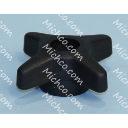 Image of product Knob, Star, 2.00-Dia. 4EAR 0.7-Long M8X1.25