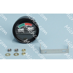 Image of product Gauge, Ammeter, Round, 24 Volt DC, 0-50Amp