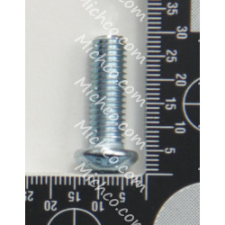 Image of product Screw M8 -1.25X25 Button Heavy Duty