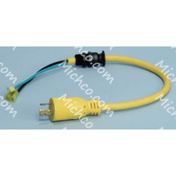 Image of product Pigtale Cord Assembly, 12/13 X 24", Yellow