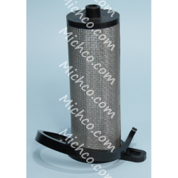 Image of product Strainer, Solution, 20 Mesh, Cylinder, 3.5-Dia. 9.5-Long