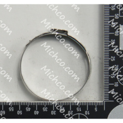 Image of product Clamp, Hose, Ear, 1.56-Dia., Stepless