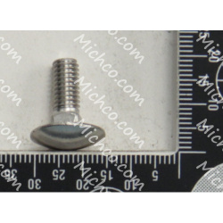 Image of product Bolt, Carriage, M6 X 16, Stainless Steel