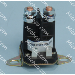 Image of product Contactor, 12VDC, 125Amp, NO (W/DIODE