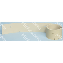 Image of product Blade, Squeegee, Front (TAN Gum Rubber -1/8" Thick